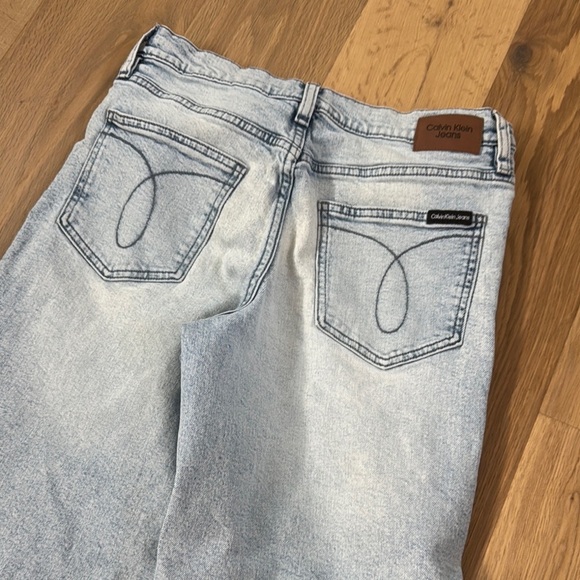 Calvin Klein Blue Relaxed Jeans Classic Denim Style - Picture 5 of 5